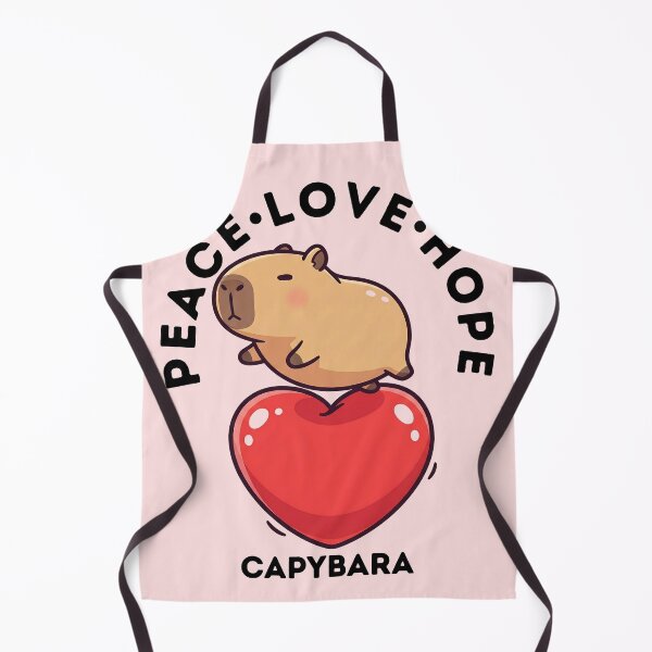 Item preview, Peace, Love , Hope, Capybara designed and sold by The magic Yellow bus.