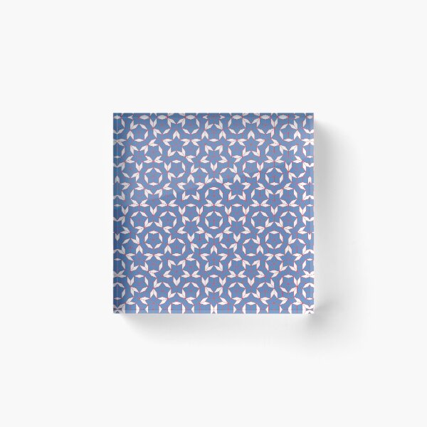 Item preview, Red White and Blue Penrose Tiles  designed and sold by Domovoy Emporium.