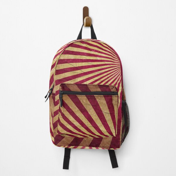 Item preview, Red and Yellow Vintage Sunburst designed and sold by Angry Swan Designs.