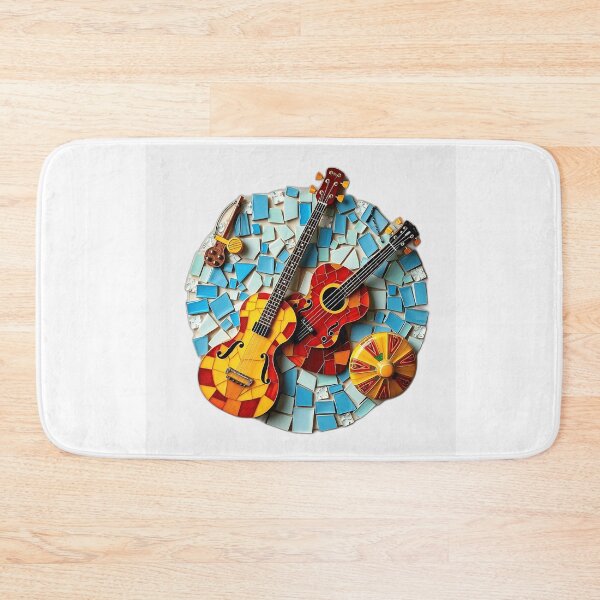 Item preview, Colorful Mosaic Musical Instruments designed and sold by sharon1210.