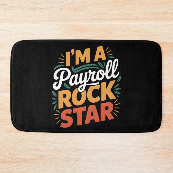 Item preview, Payroll Team Payroll Specialist Clerk Funny Payroll Rockstar designed and sold by MizoX7.