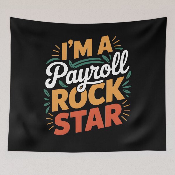 Item preview, Payroll Team Payroll Specialist Clerk Funny Payroll Rockstar designed and sold by MizoX7.