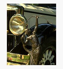 1928 Diana Motor Car Statue Fotodruck