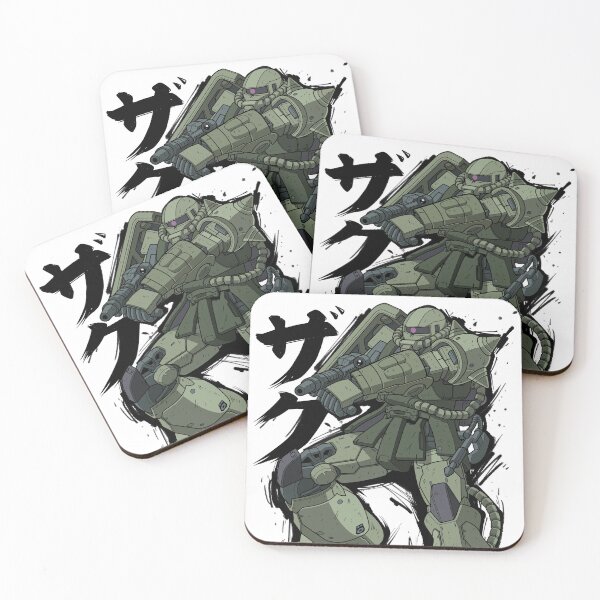 Item preview, Zaku II Mecha Art  Retro Anime Robot  designed and sold by Snapnfit.