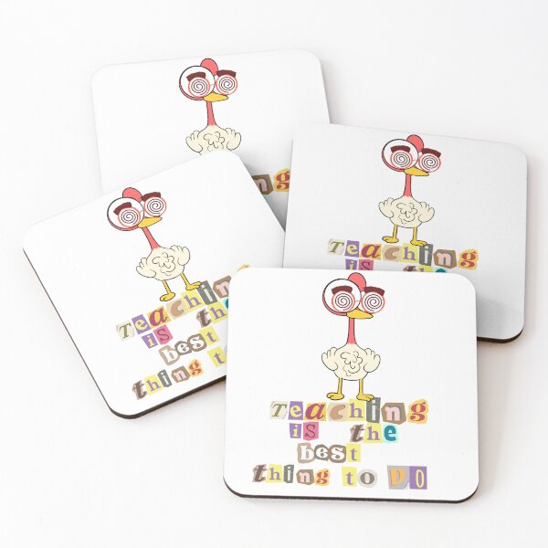 Item preview, Teaching is The Best Thing to Do - Funny Hypnotyzed Chicken Design designed and sold by Irisabstore.