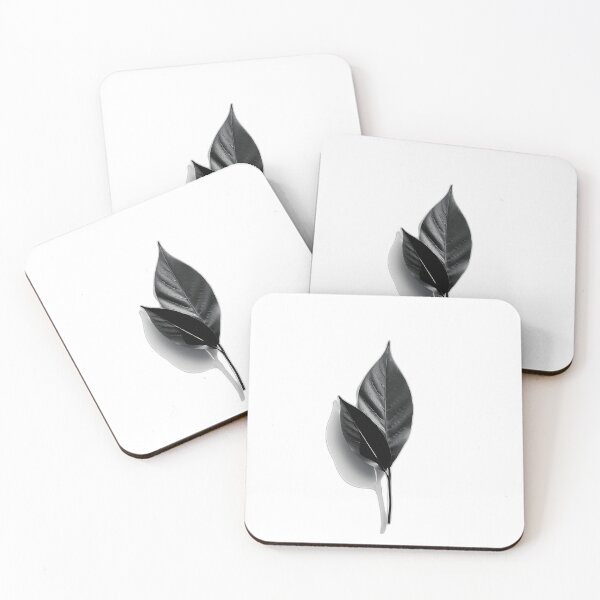 Item preview, Monochrome Leaf Composition designed and sold by sharon1210.