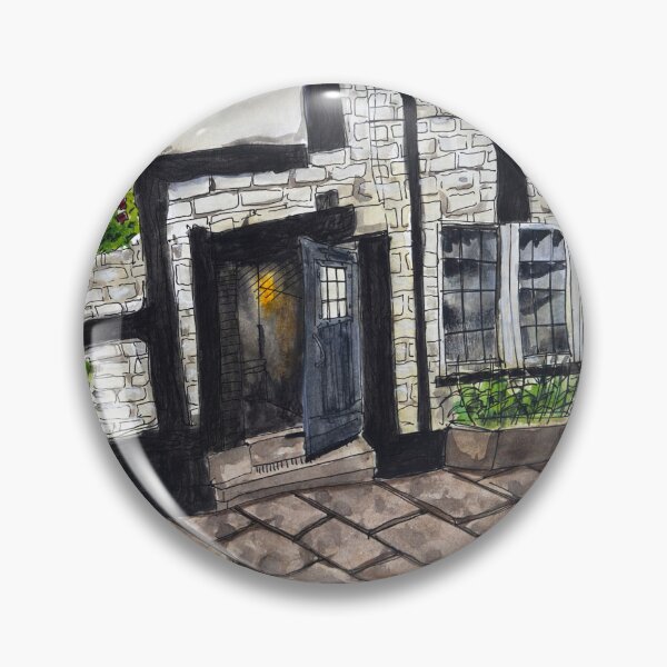 Item preview, Watercolour Painting of a Historic English Pub designed and sold by Marcus.c.douglas.