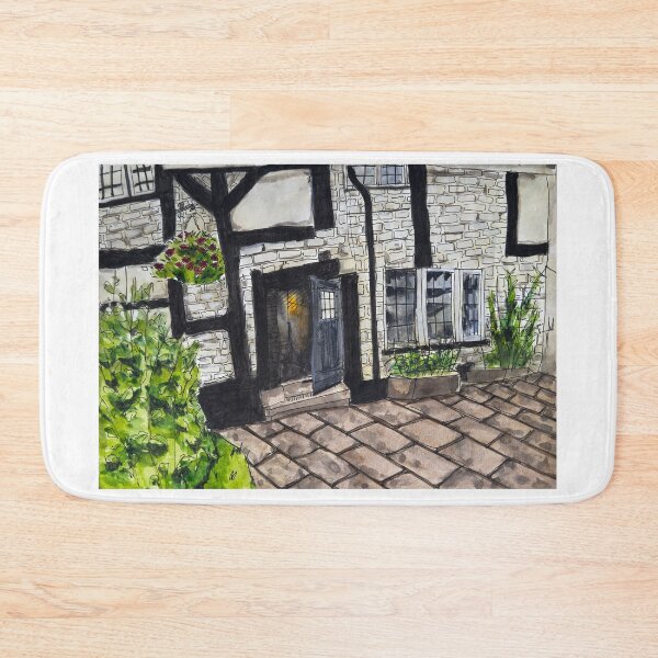 Item preview, Watercolour Painting of a Historic English Pub designed and sold by Marcus.c.douglas.
