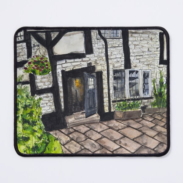 Item preview, Watercolour Painting of a Historic English Pub designed and sold by Marcus.c.douglas.