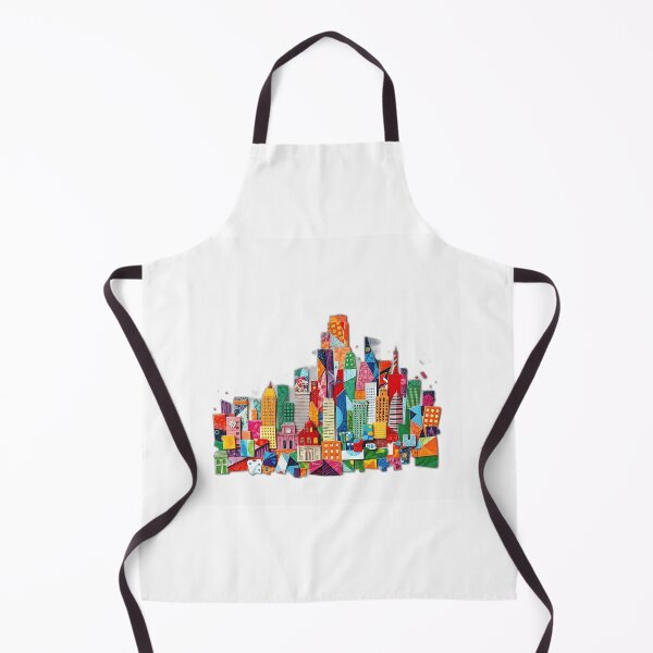 Item preview, Colorful Mosaic Cityscape designed and sold by sharon1210.