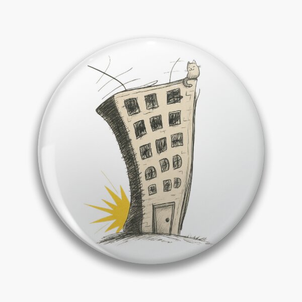 Item preview, The Crooked Tower designed and sold by SztylishDesigns.