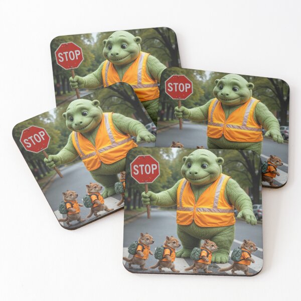 Item preview, Green Giant Crossing Guard designed and sold by Maria Dryfhout.