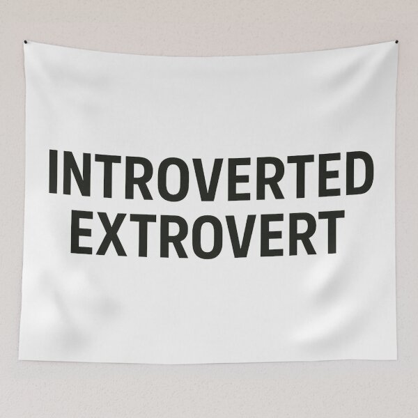 Item preview, Introverted Extrovert designed and sold by Deep Feels.
