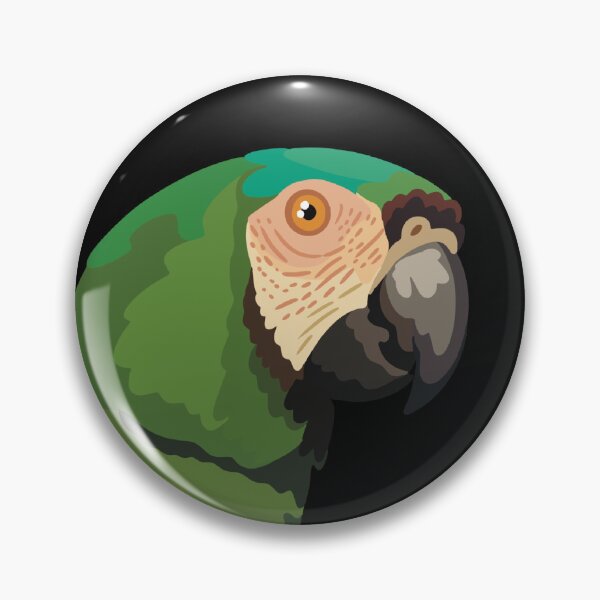 Item preview, C is for Chestnut Fronted Macaw, Chestnut-Fronted Macaw Gifts | Parrot Art for Bird Lovers, Keepers & Avian Professionals” designed and sold by PrettylittlepastelUk.