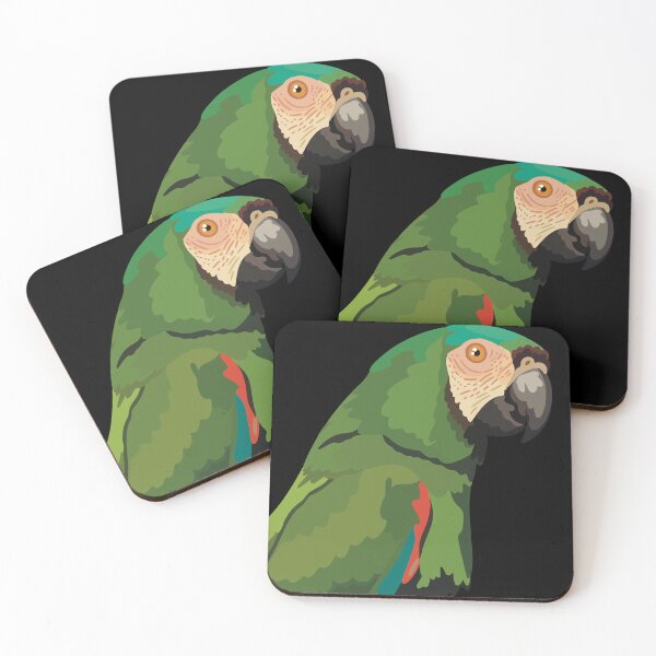 Item preview, C is for Chestnut Fronted Macaw, Chestnut-Fronted Macaw Gifts | Parrot Art for Bird Lovers, Keepers & Avian Professionals” designed and sold by PrettylittlepastelUk.