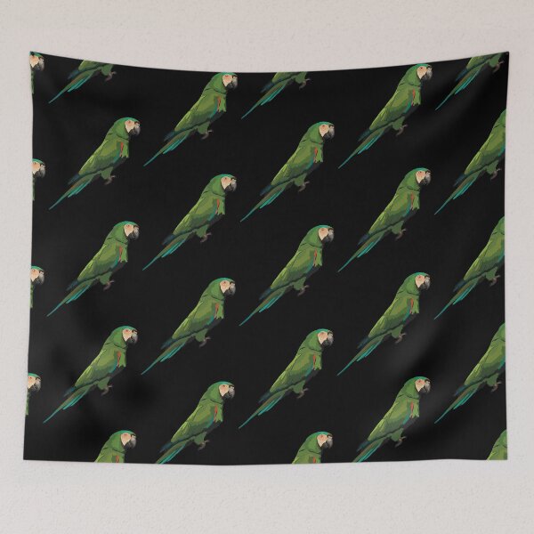Item preview, C is for Chestnut Fronted Macaw, Chestnut-Fronted Macaw Gifts | Parrot Art for Bird Lovers, Keepers & Avian Professionals” designed and sold by PrettylittlepastelUk.