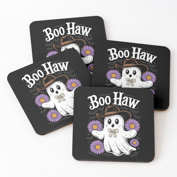 Item preview, Boo Haw Cowboy Ghost Western Halloween Funny Design designed and sold by Serbin.