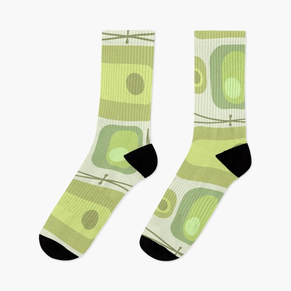 Artikelvorschau, Retro Atomic Age Formen Chartreuse entworfen und verkauft von thepixelgarden.