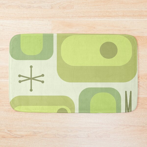 Artikelvorschau, Retro Atomic Age Formen Chartreuse entworfen und verkauft von thepixelgarden.