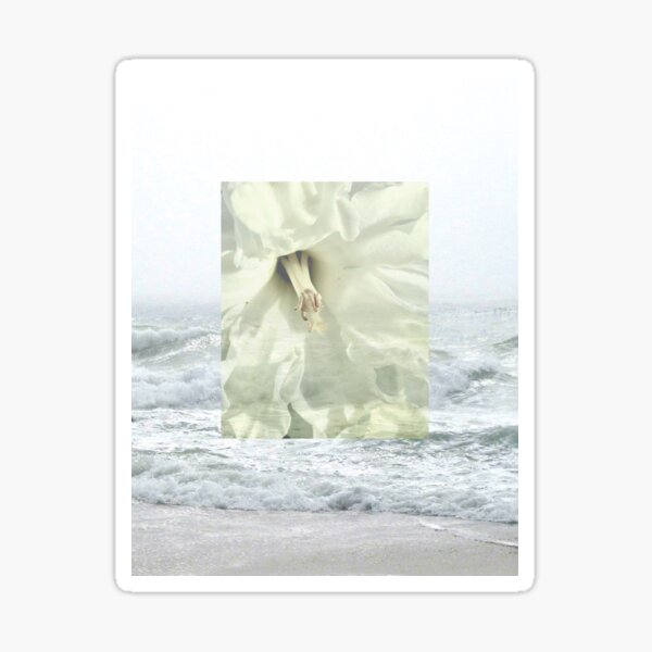 Daffodil Waves 9814 Sticker