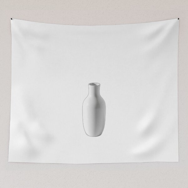Item preview, Minimalistic Monochrome Vase Artwork designed and sold by sharon1210.