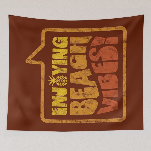 Item preview, Enjoying Beach Vibes (Worn - Dark) designed and sold by Justin Ellis.