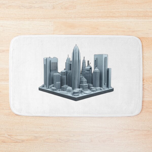 Item preview, 3D Printed Futuristic City Skyline designed and sold by sharon1210.
