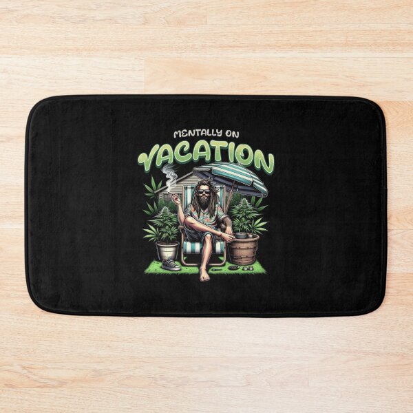 Item preview, Stoner Chill Vibes Mental Vacation Weed Art designed and sold by SoulFlex.