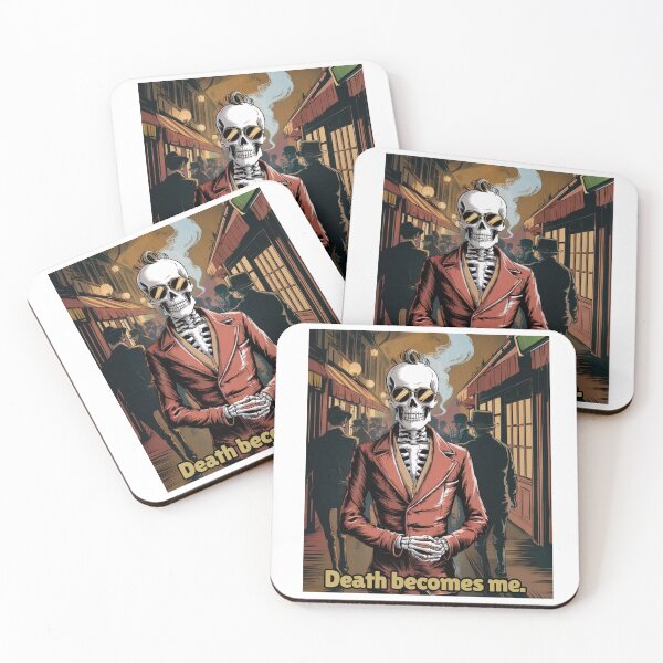 Item preview, Death Becomes Me designed and sold by Grateful Mammal.