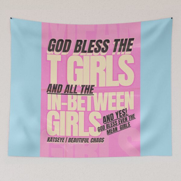 Item preview, KATSEYE - God Bless The T Girls designed and sold by Think In Scenes.