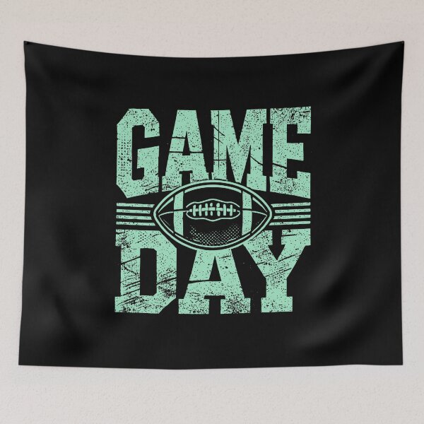 Item preview, Game day football vintage grunge designed and sold by FatBirdie.