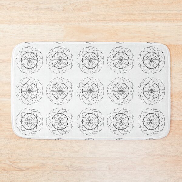 Item preview, Circular Flower Orbit designed and sold by black-jellyfish.