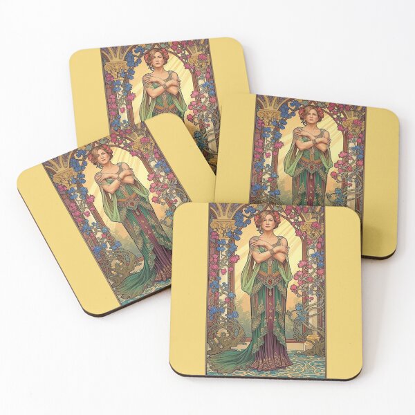 Item preview, Jennifer Aniston on a Tarot card designed and sold by Ink And Inspire.