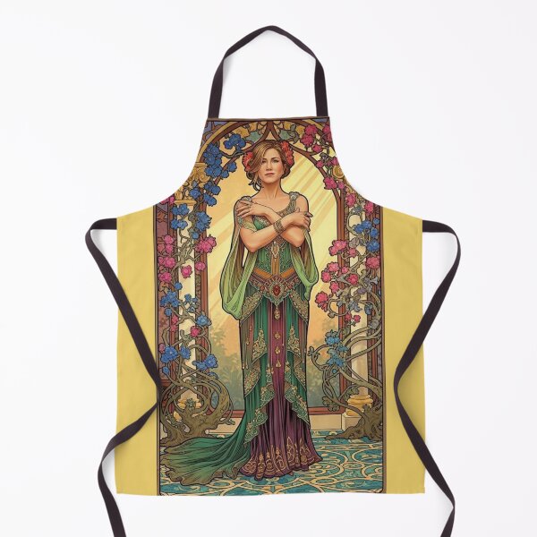 Item preview, Jennifer Aniston on a Tarot card designed and sold by Ink And Inspire.