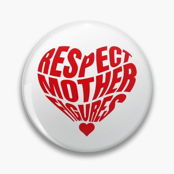 Item preview, Respect Mother Figures Valentine Red Heart designed and sold by GeeThang.