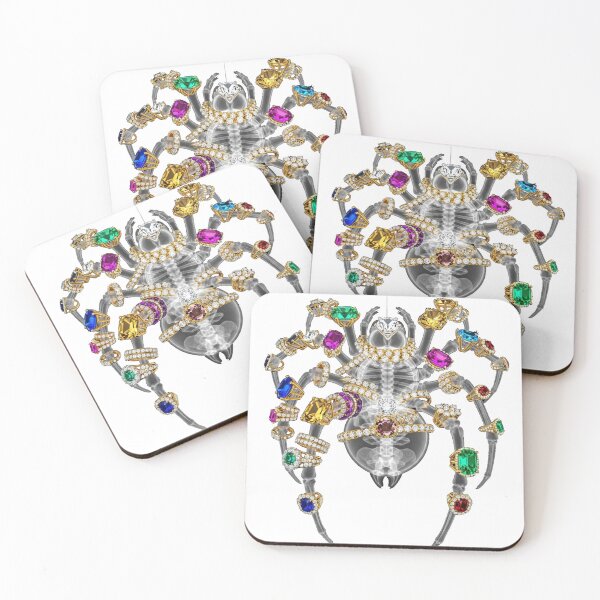 Item preview, Skeleton Spider with Diamonds and Jewels designed and sold by MoreGlamour.