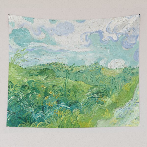 Item preview, Green Wheat Fields by Van Gogh  designed and sold by KAI-Studio.