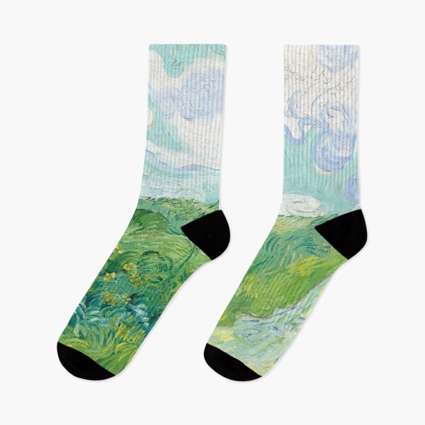 Item preview, Green Wheat Fields by Van Gogh  designed and sold by KAI-Studio.