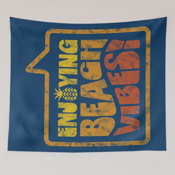 Item preview, Enjoying Beach Vibes (Worn - Navy) designed and sold by Justin Ellis.