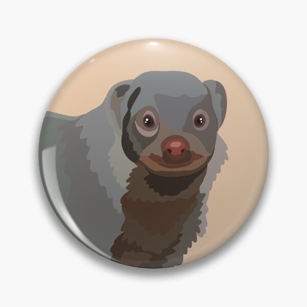 Item preview, B is for Banded Mongoose, Banded Mongoose Gifts | Wildlife Art for Animal Keepers, Zookeepers & Nature Lovers designed and sold by PrettylittlepastelUk.