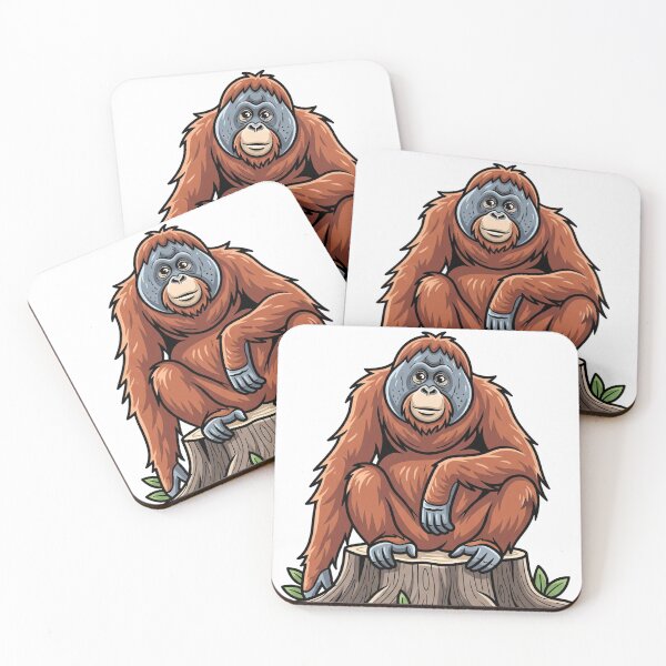 Item preview, Support Wildlife Conservation Save The Orangutan Design designed and sold by Tropical art.