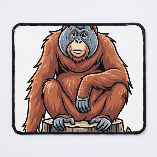 Item preview, Support Wildlife Conservation Save The Orangutan Design designed and sold by Tropical art.