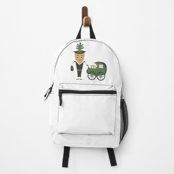 Item preview, Mother Carrot with Baby Carrots in stroller designed and sold by rymarenko.