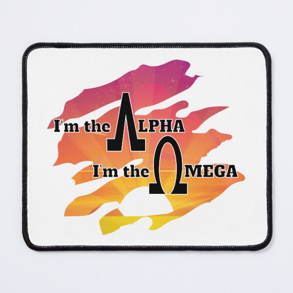 Item preview, I'm the Alpha I'm the Omega  designed and sold by Mye Light Designs.