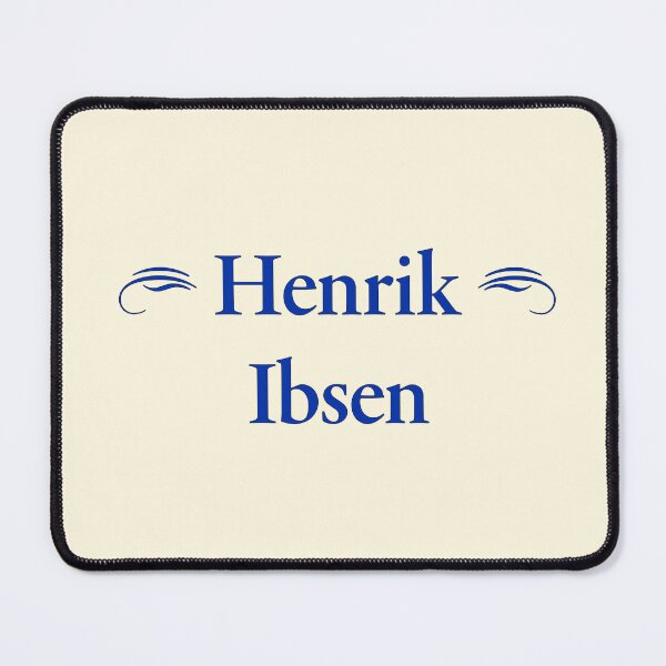 Item preview, Henrik Ibsen, Norwegian Playwright, Classic Literature designed and sold by CharlottePlaceArt.
