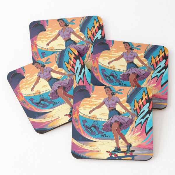 Item preview, Skate girly  designed and sold by ShivaniiD.