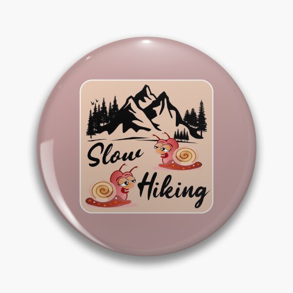 Item preview, Hiking day hiking snails designed and sold by minimalartstory.