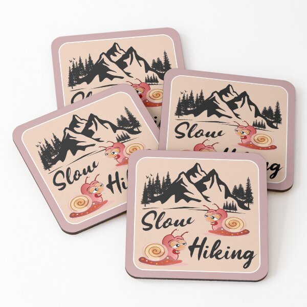 Item preview, Hiking day hiking snails designed and sold by minimalartstory.