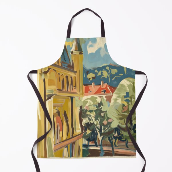 Item preview, Dijon France Travel Poster – Expressionist Cityscape Art designed and sold by CARRAANN.