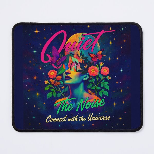 Item preview, Quiet the Noise Cosmic Artwork – Connect with the Universe, Moon & Nature – Spiritual Awakening designed and sold by AATGShop.
